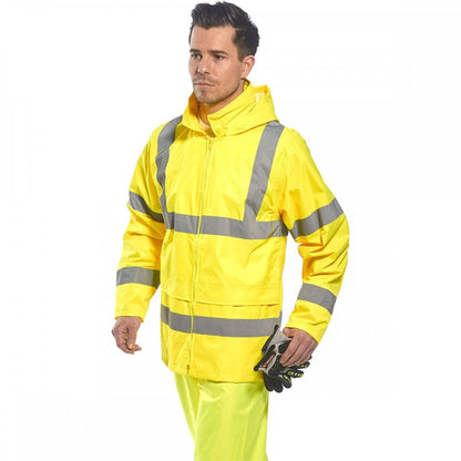 Hi-Vis Rain Jacket