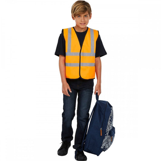 UC806 Childrens Hi Vis Waist Coat