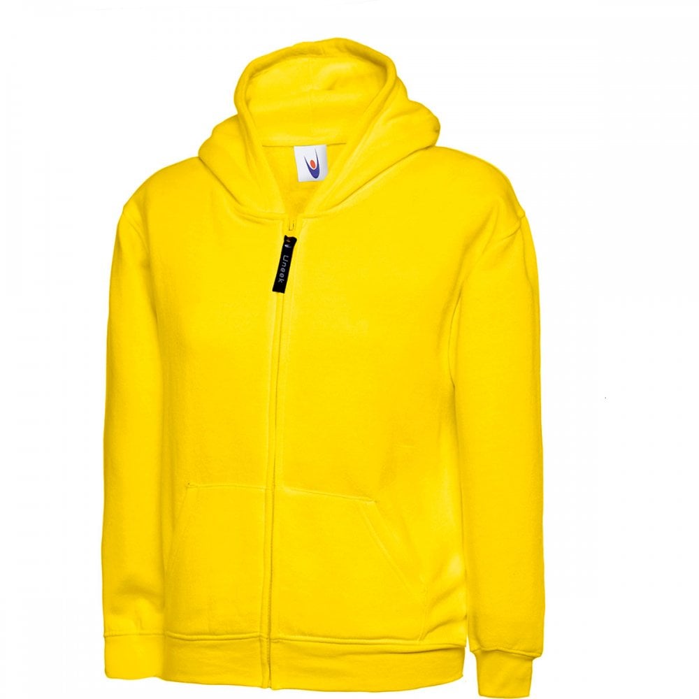 UC506 Childrens Classic Full Zip Hooded Sweatshirt