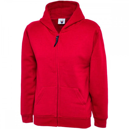 UC506 Childrens Classic Full Zip Hooded Sweatshirt