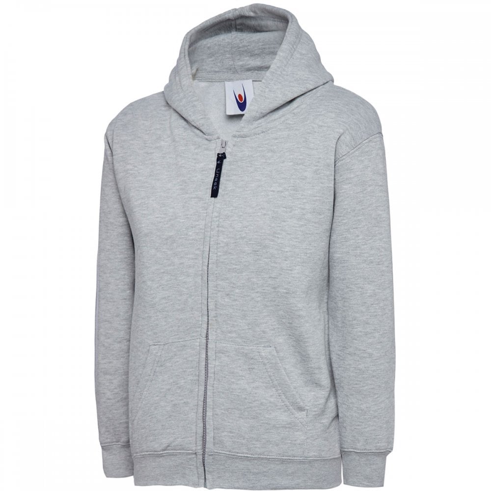 UC506 Childrens Classic Full Zip Hooded Sweatshirt