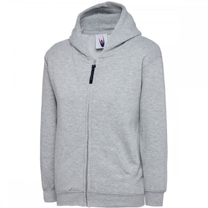 UC506 Childrens Classic Full Zip Hooded Sweatshirt