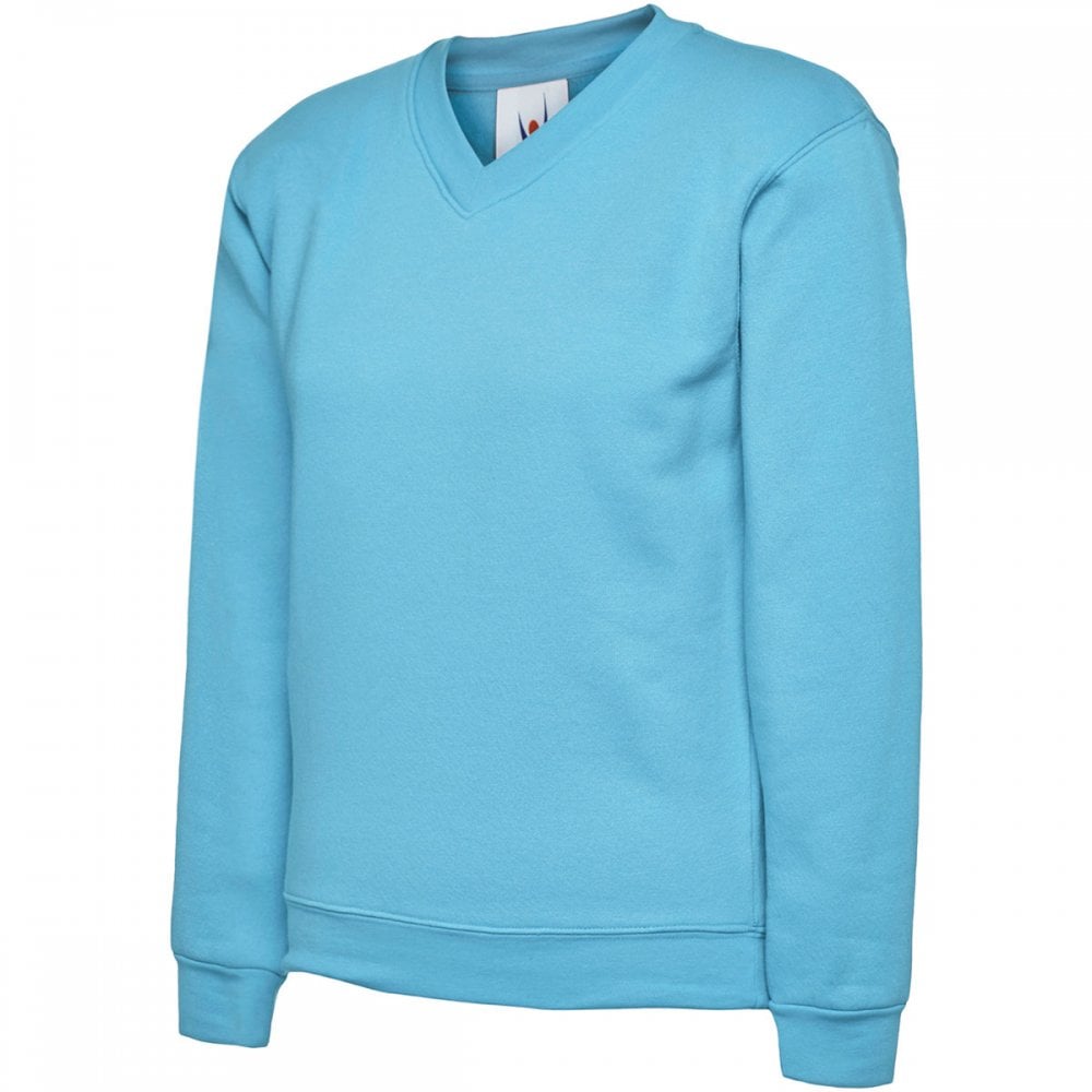 UC206 Childrens Classic V-Neck Sweatshirt