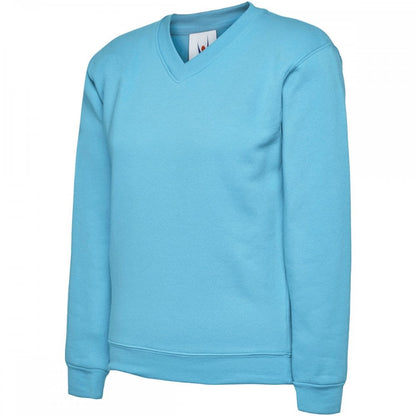 UC206 Childrens Classic V-Neck Sweatshirt