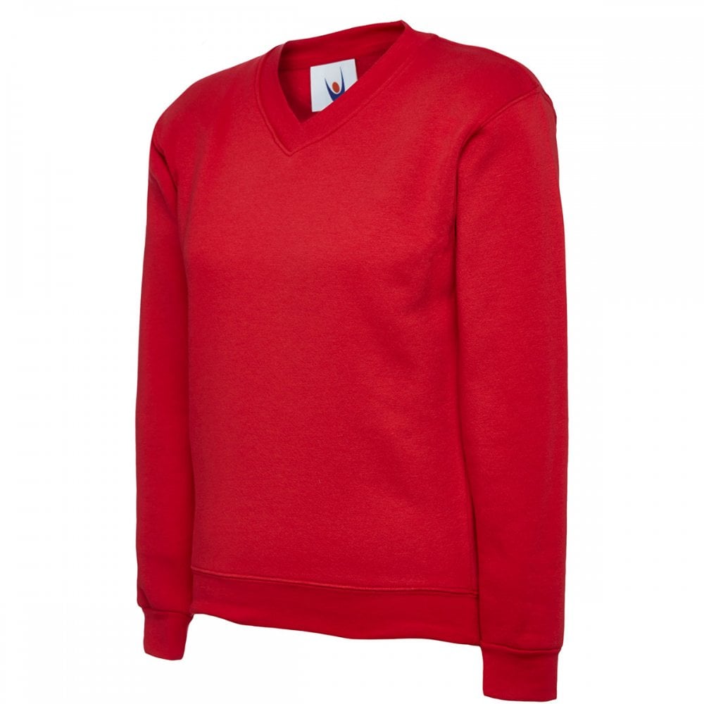 UC206 Childrens Classic V-Neck Sweatshirt