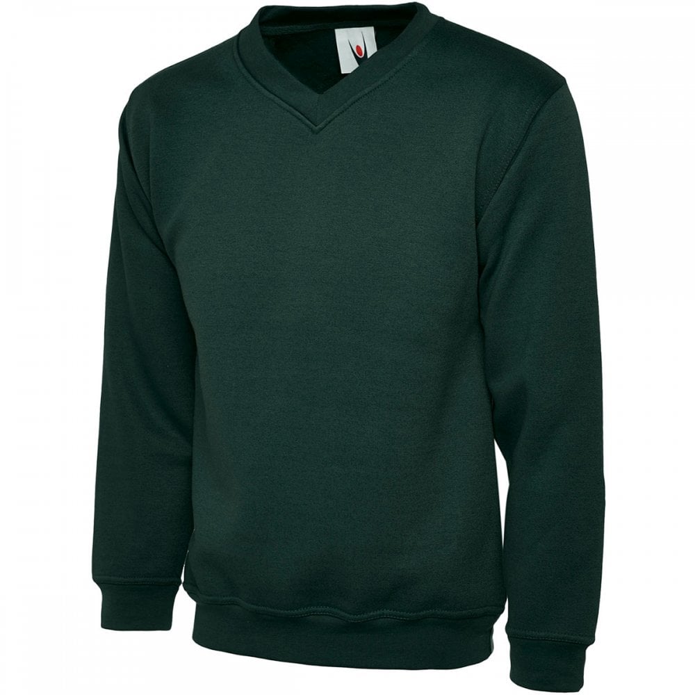UC206 Childrens Classic V-Neck Sweatshirt