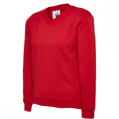 UC206 Childrens Classic V-Neck Sweatshirt