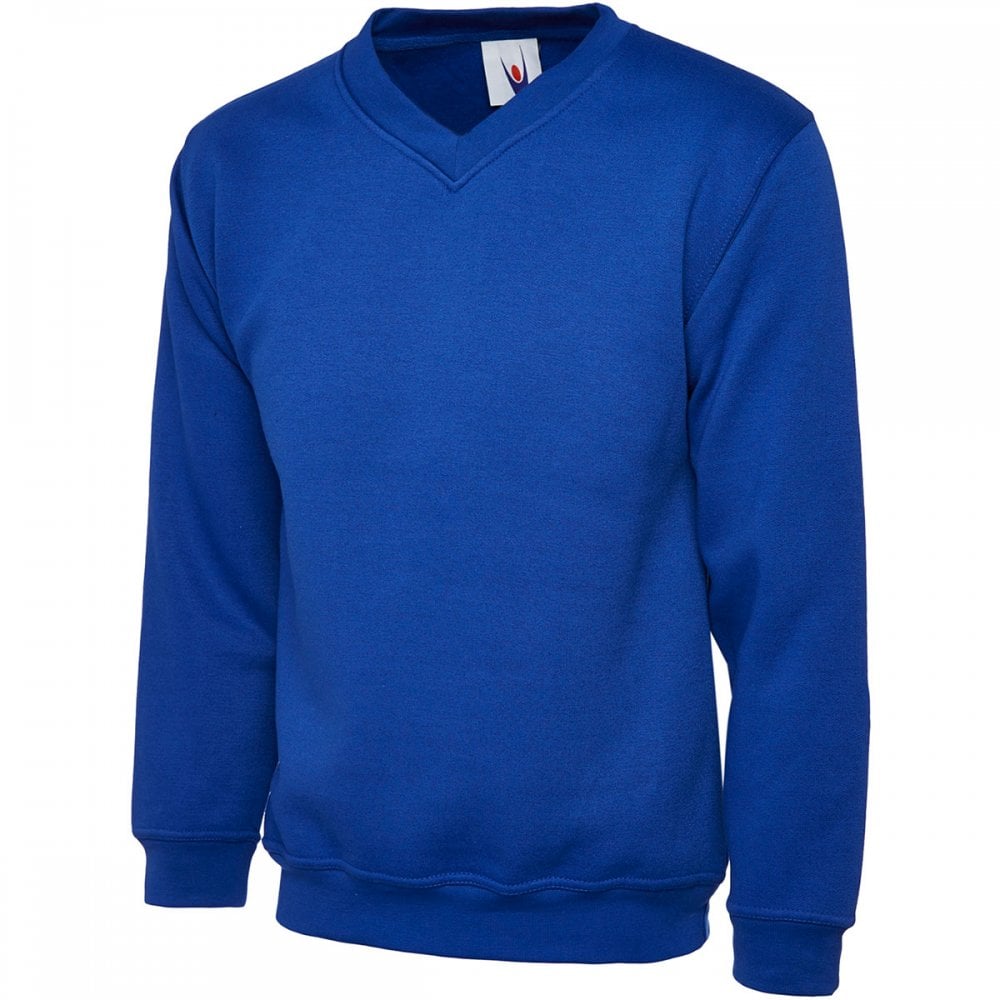 UC206 Childrens Classic V-Neck Sweatshirt