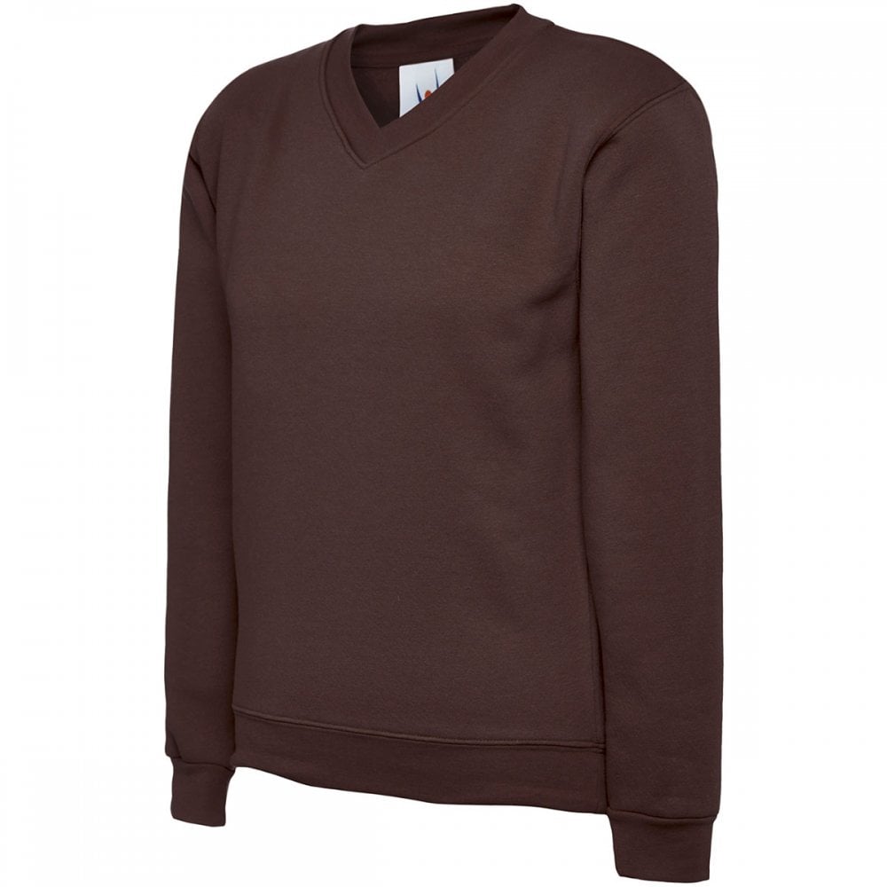 UC206 Childrens Classic V-Neck Sweatshirt
