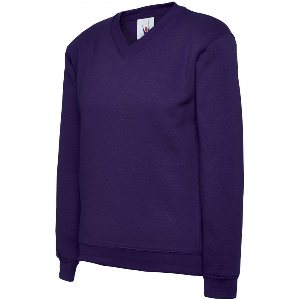 UC206 Childrens Classic V-Neck Sweatshirt