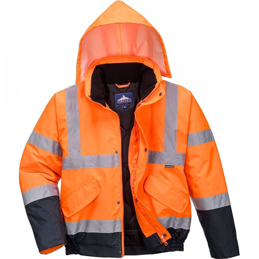High Visibility 2-Tone Bomber Jacket