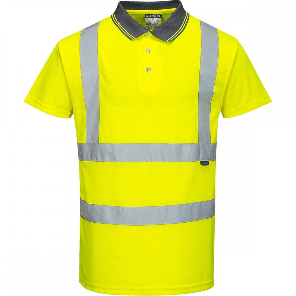 Hi-Vis Short Sleeve Polo Shirt
