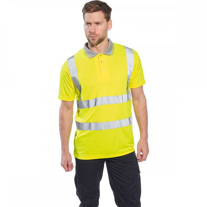 Hi-Vis Short Sleeve Polo Shirt