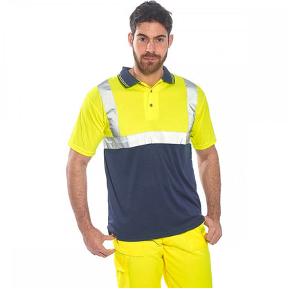Hi-Vis 2-Tone Polo Shirt