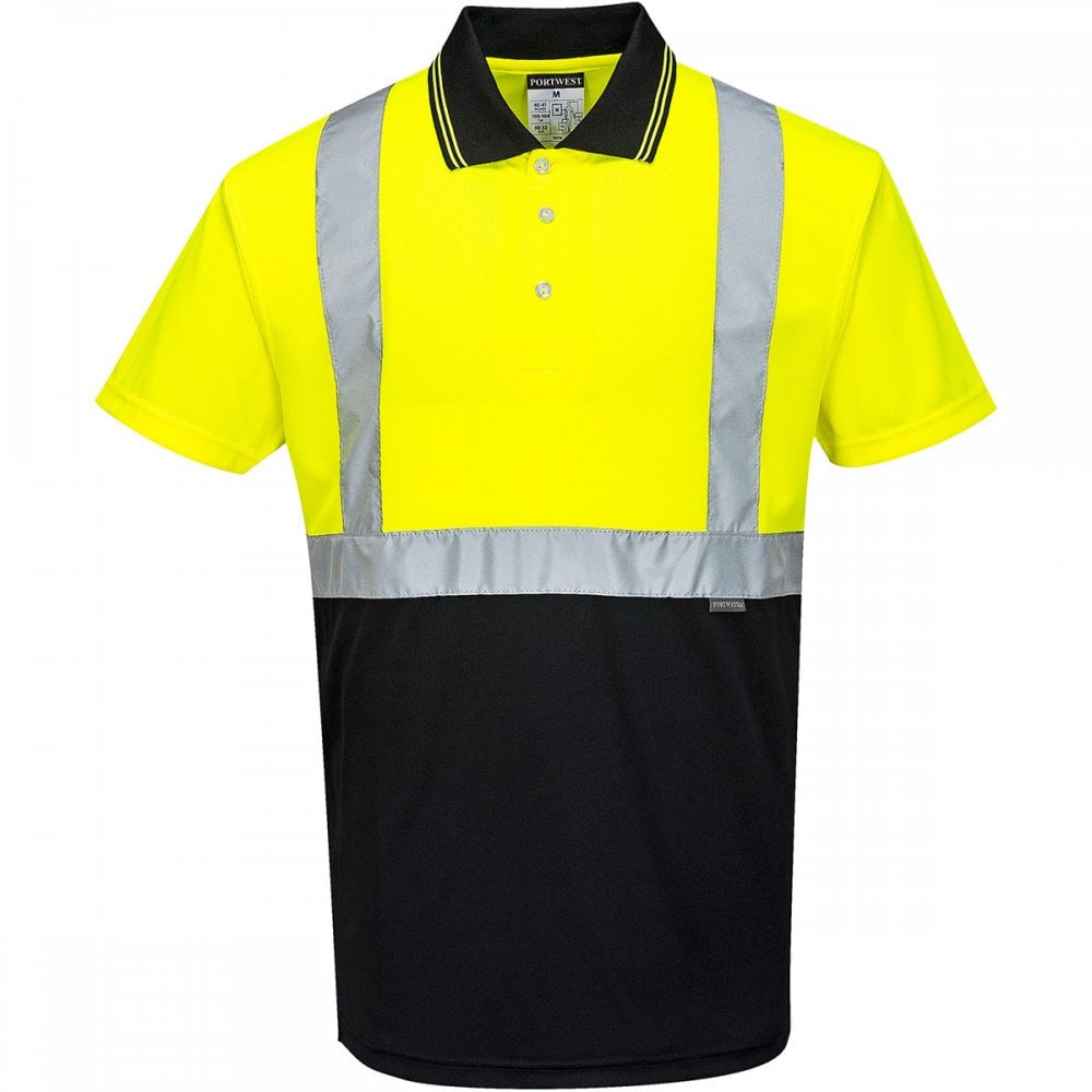 Hi-Vis 2-Tone Polo Shirt
