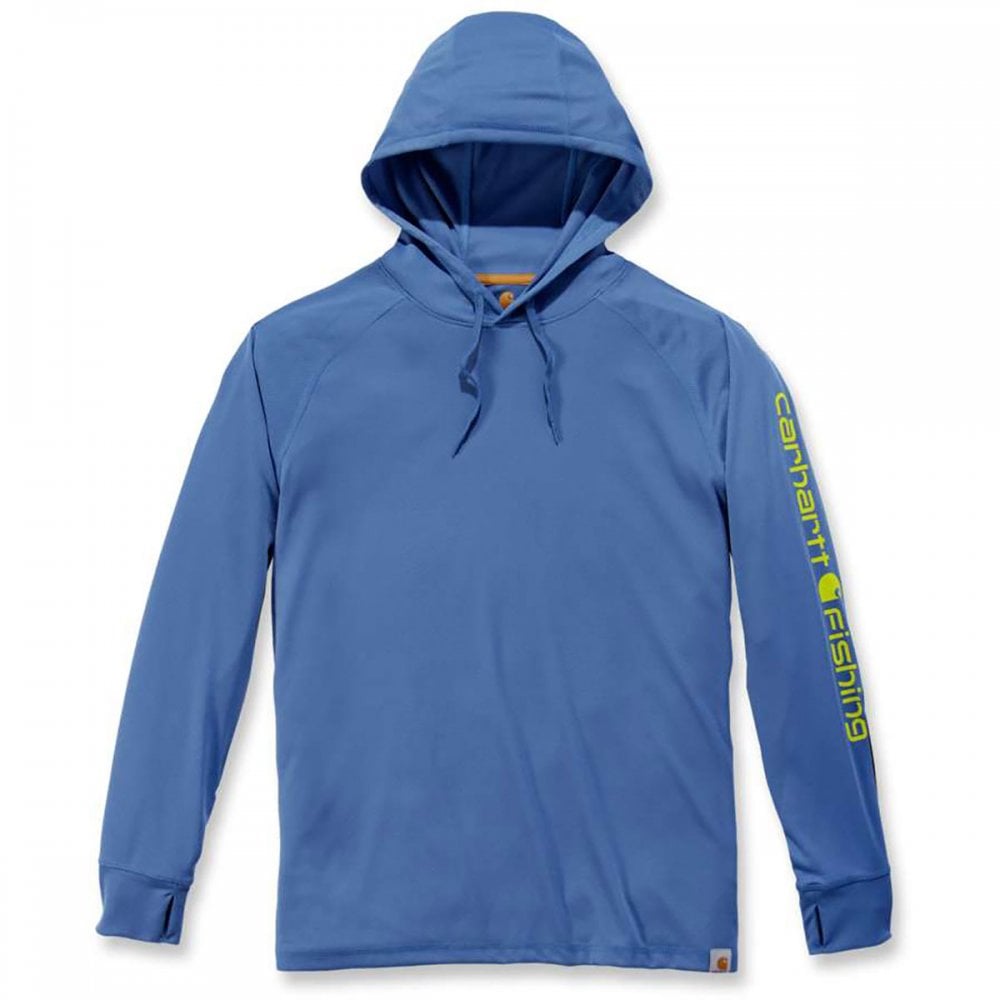 103572 Fishing Hooded T-Shirt Long Sleeve