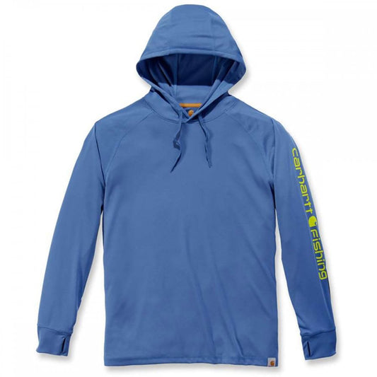 103572 Fishing Hooded T-Shirt Long Sleeve
