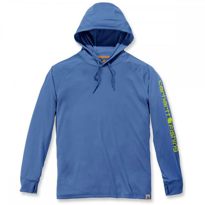 103572 Fishing Hooded T-Shirt Long Sleeve