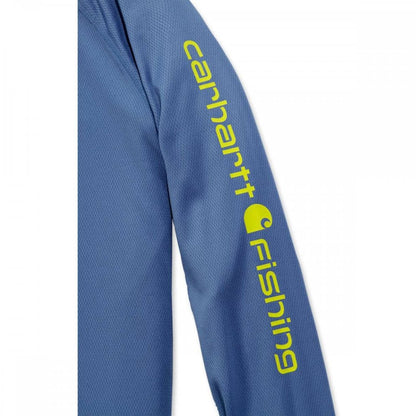 103572 Fishing Hooded T-Shirt Long Sleeve