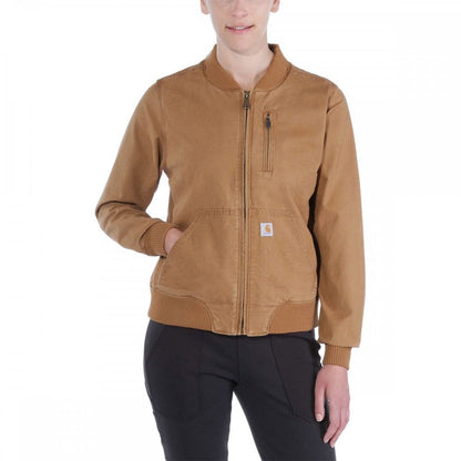 102524 Crawford Womens Bomber Jacket
