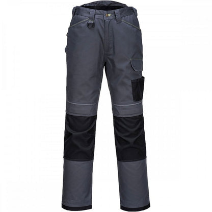 PW3 T601 Work Trousers Grey/Black