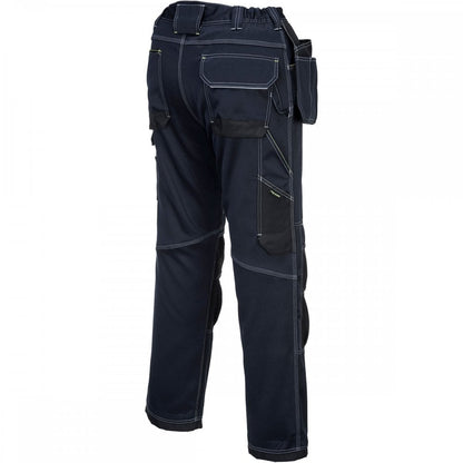 PW3 T602 Holster Work Trousers Navy/Black