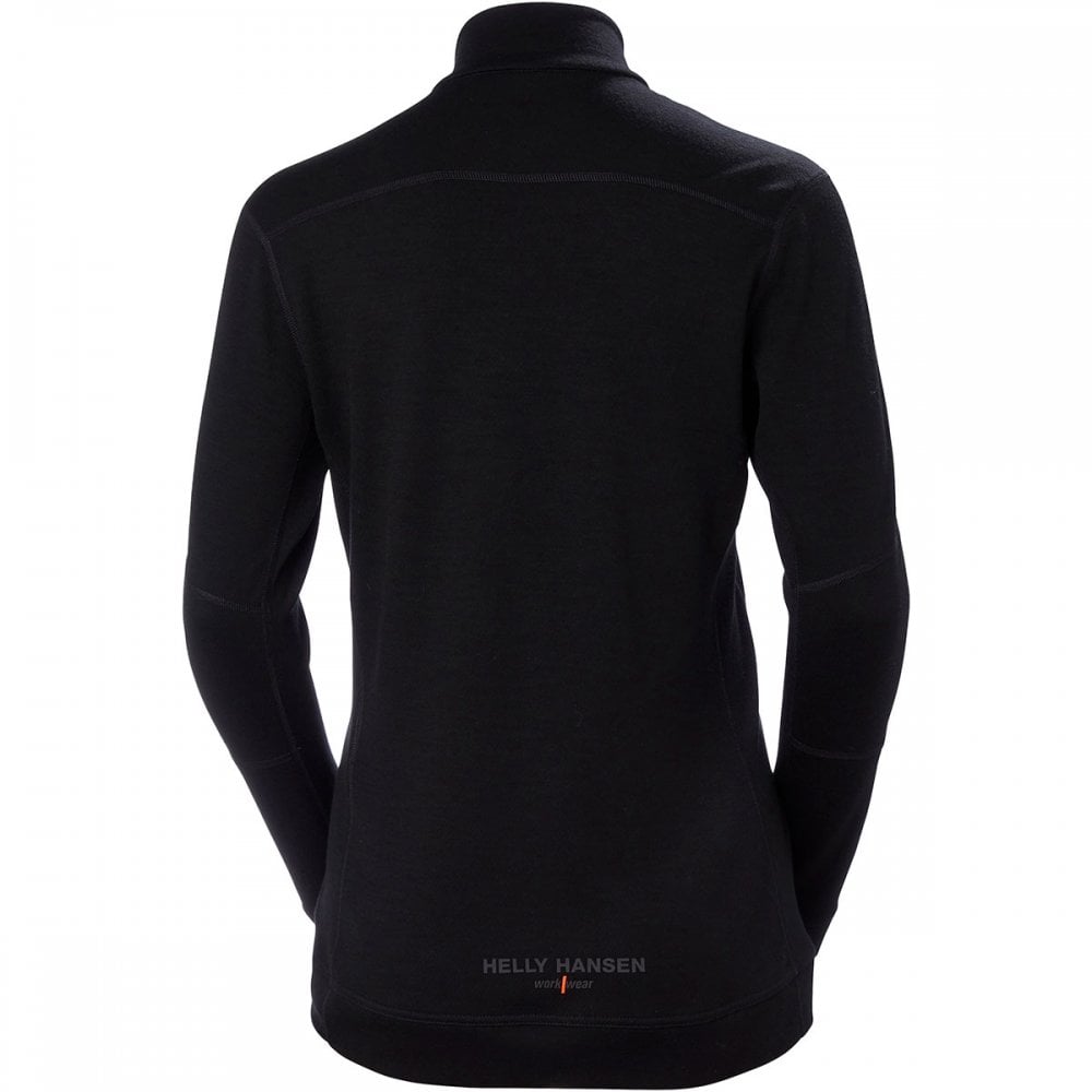 75210 Womens HH Lifa Merino Half Zip