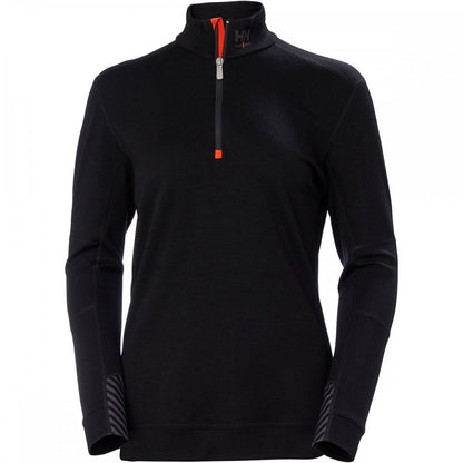 75210 Womens HH Lifa Merino Half Zip