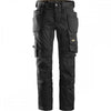 6241 AllroundWork Slim Fit CORDURA® Kneepad Trousers Holster Pockets Black Black 35" 35" *One Size Only - Outlet Store*