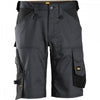 6153 AllroundWork Stretch Loose Fit Work Shorts Steel Grey/Black 31" *One Size Only - Outlet Store*