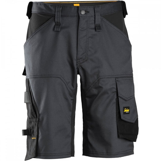 6153 AllroundWork Stretch Loose Fit Work Shorts Steel Grey/Black 31" *One Size Only - Outlet Store*