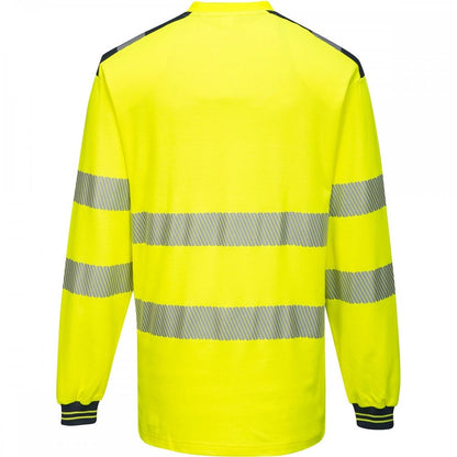 PW3 T185 Hi-Vis T-Shirt Long Sleeve