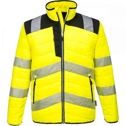 PW3 PW371 Hi-Vis Baffle Jacket