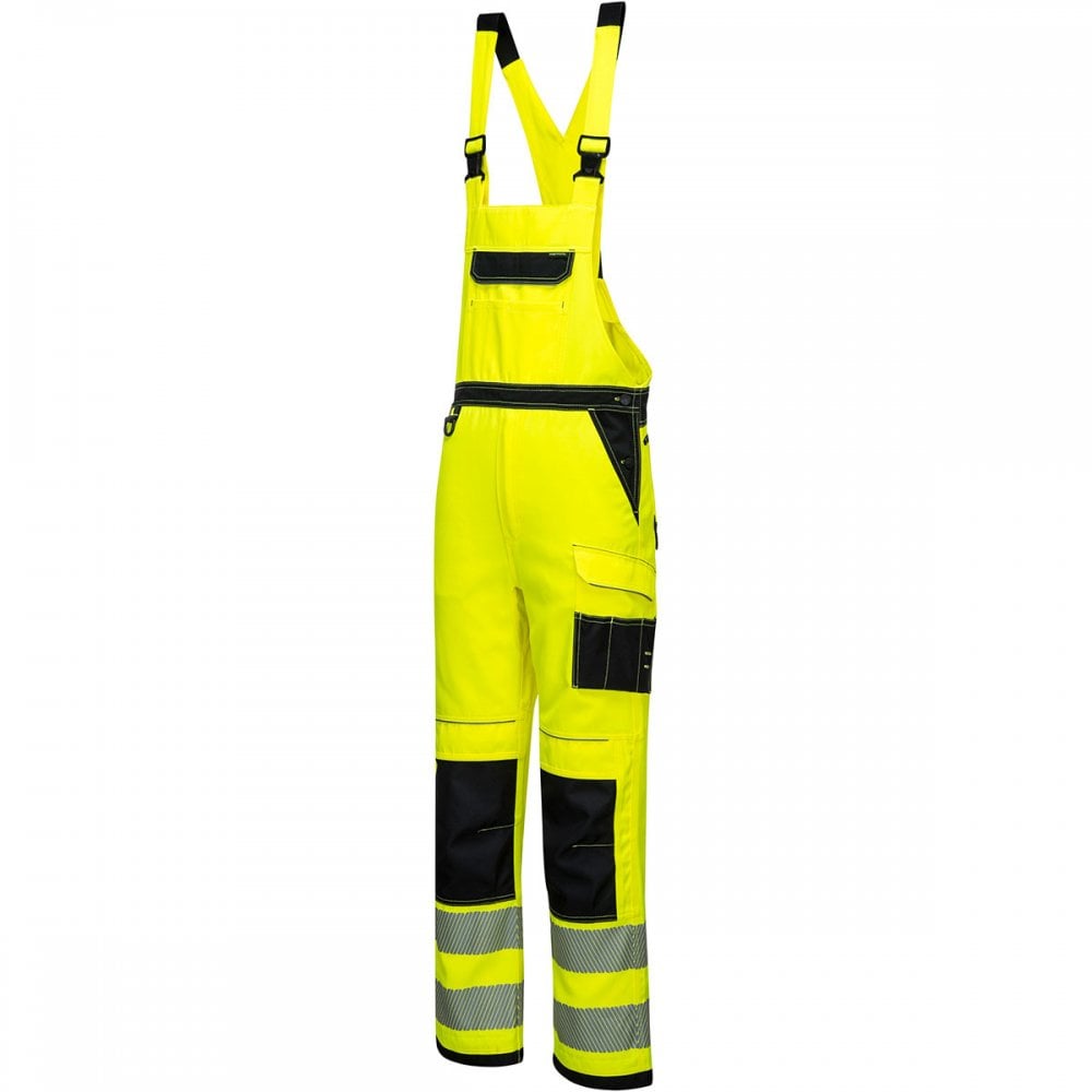 PW3 PW344 Hi-Vis Bib & Brace