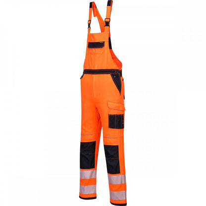 PW3 PW344 Hi-Vis Bib & Brace