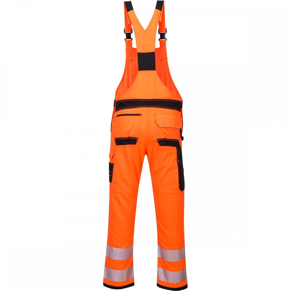 PW3 PW344 Hi-Vis Bib & Brace