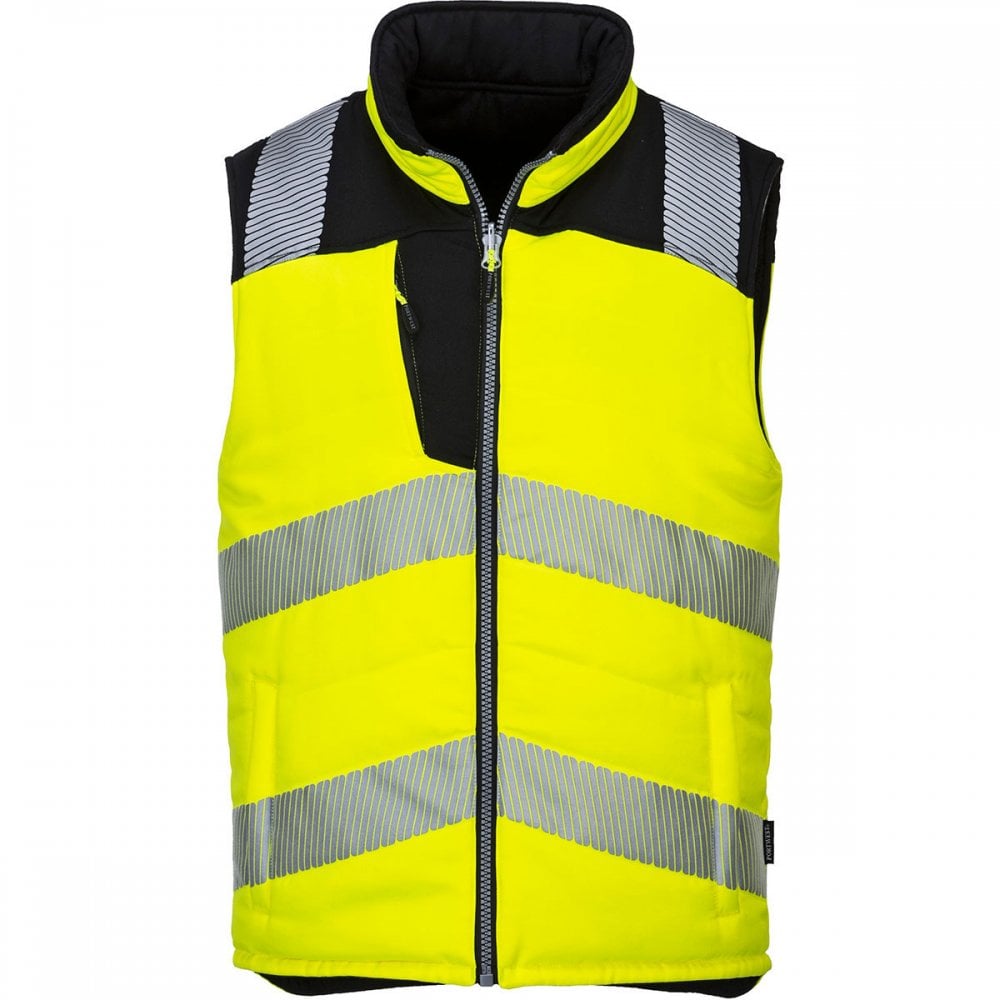 PW3 PW374 Hi-Vis Bodywarmer