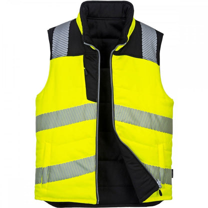 PW3 PW374 Hi-Vis Bodywarmer