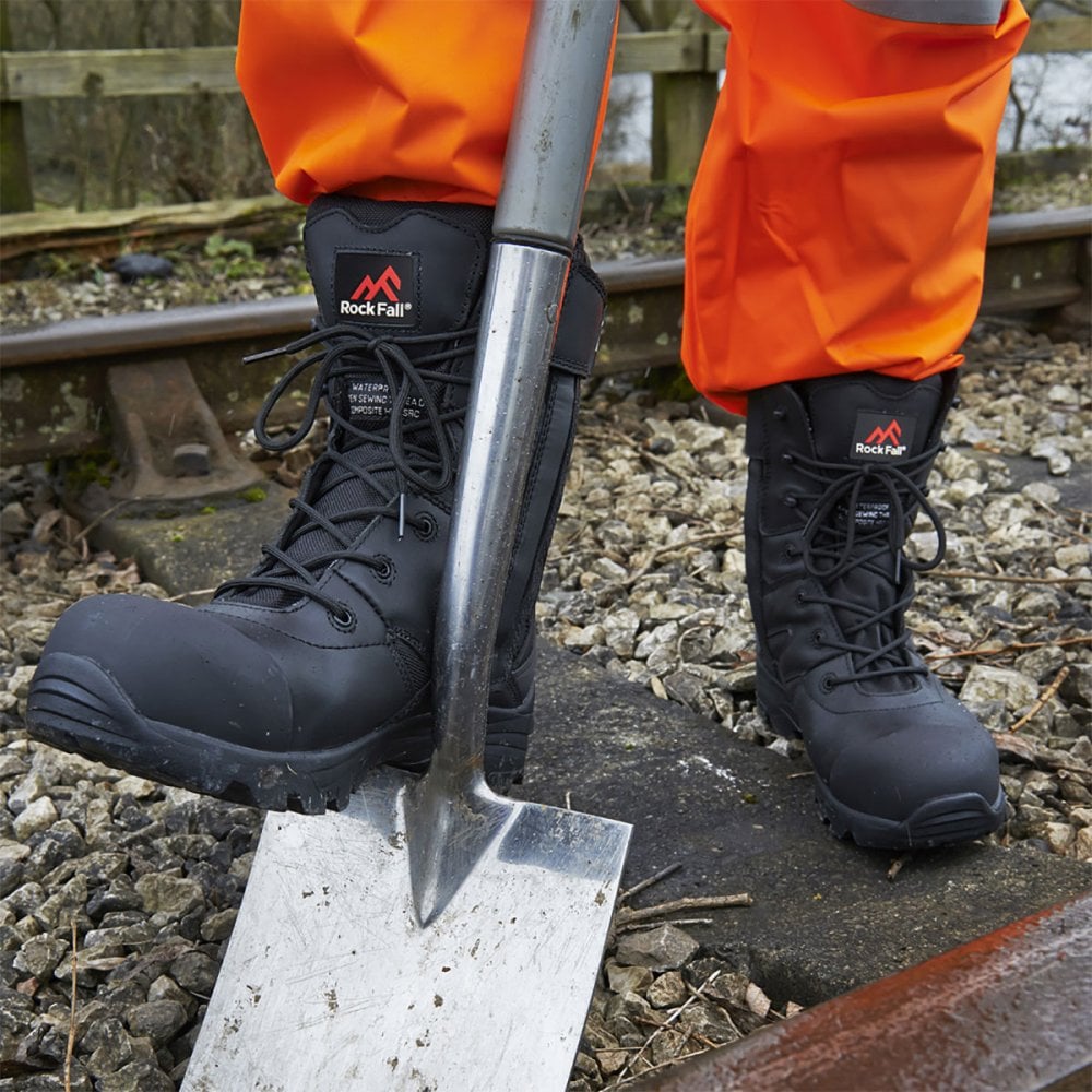 RF4500 Titanium Waterproof Safety Boot With Side Zip