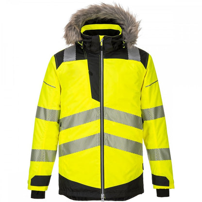 PW3 PW369 Hi-Vis Parka Jacket