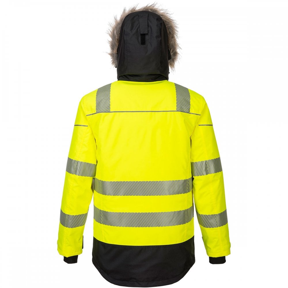PW3 PW369 Hi-Vis Parka Jacket