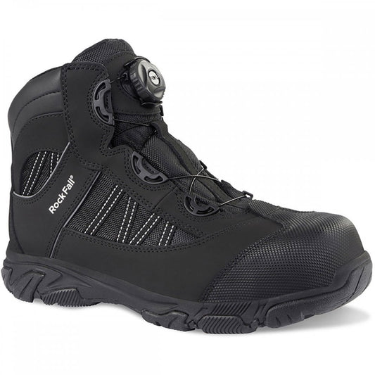 RF160 Ohm Electrical Boa Safety Boot UK8 - EU42 - US9 Black *One Size Only - Outlet Store*