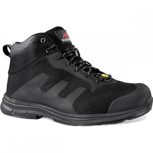 RF120 Tesladri ESD Safety Boot (Vegan Friendly) UK12 - EU47 - US13 Black *One Size Only - Outlet Store*