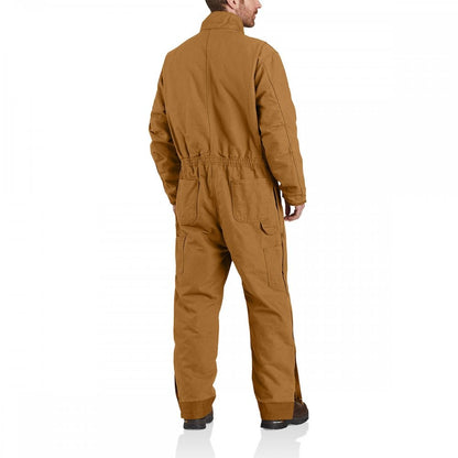 104396 Washed Duck Quilted Insulated Coverall - VERY LOOSE FIT