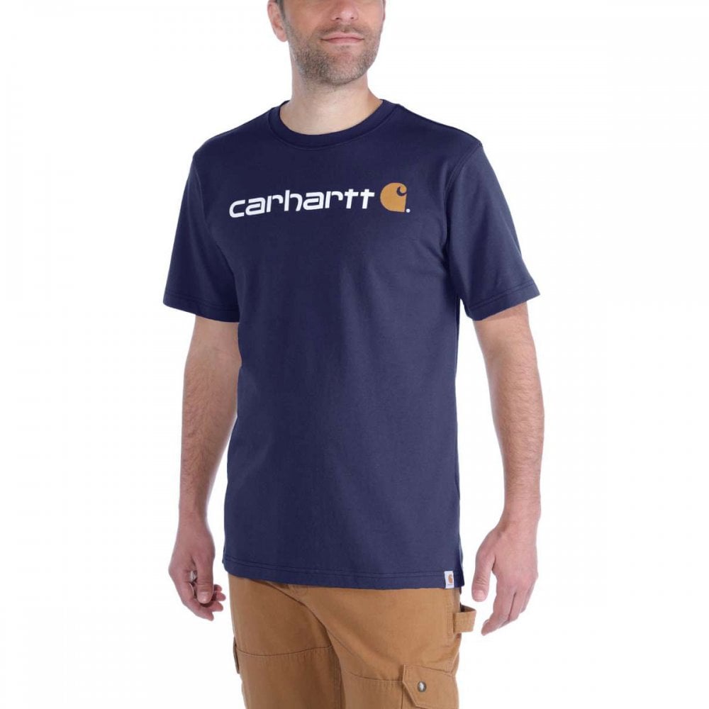 103361 Core Logo T-Shirt Short Sleeve Relaxed Loose Fit