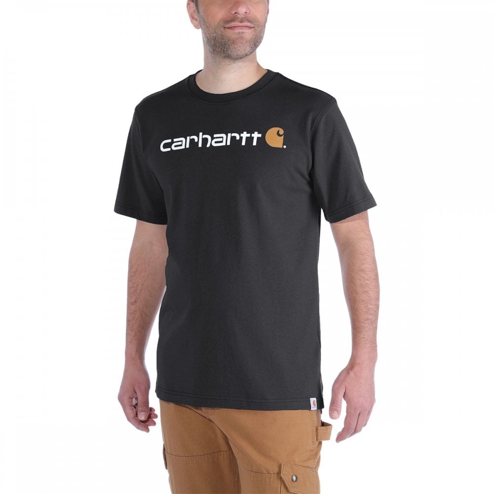 103361 Core Logo T-Shirt Short Sleeve Relaxed Loose Fit