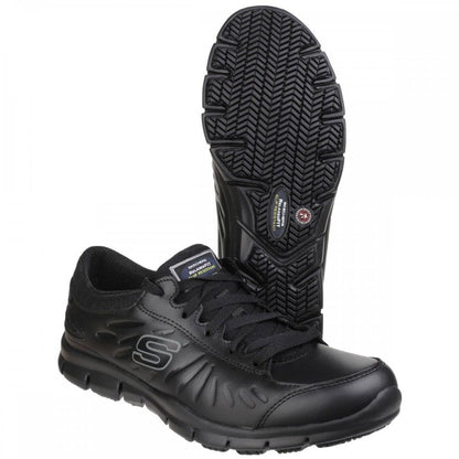 Eldred Slip Resistant Lace Up Work Shoe
