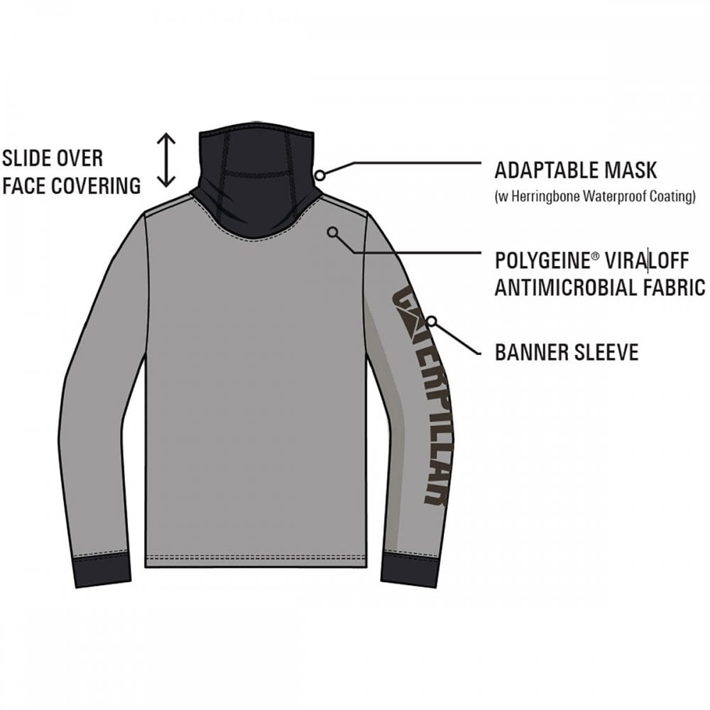 Viraloff Long Sleeve Gaiter Tee