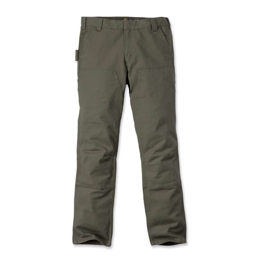 103340 Slim Fit Stretch Duck Double Front Trouser Tarmac 32" 40" *One Size Only - Outlet Store*