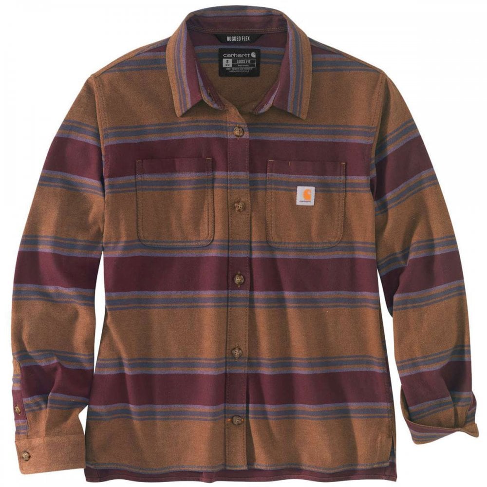104972 Womens Rugged Flex Flannel Shirt